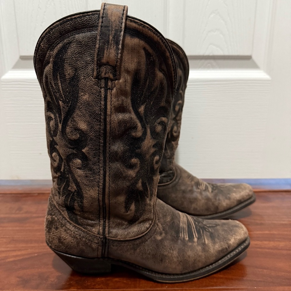 Brown Western Cowboy Boots